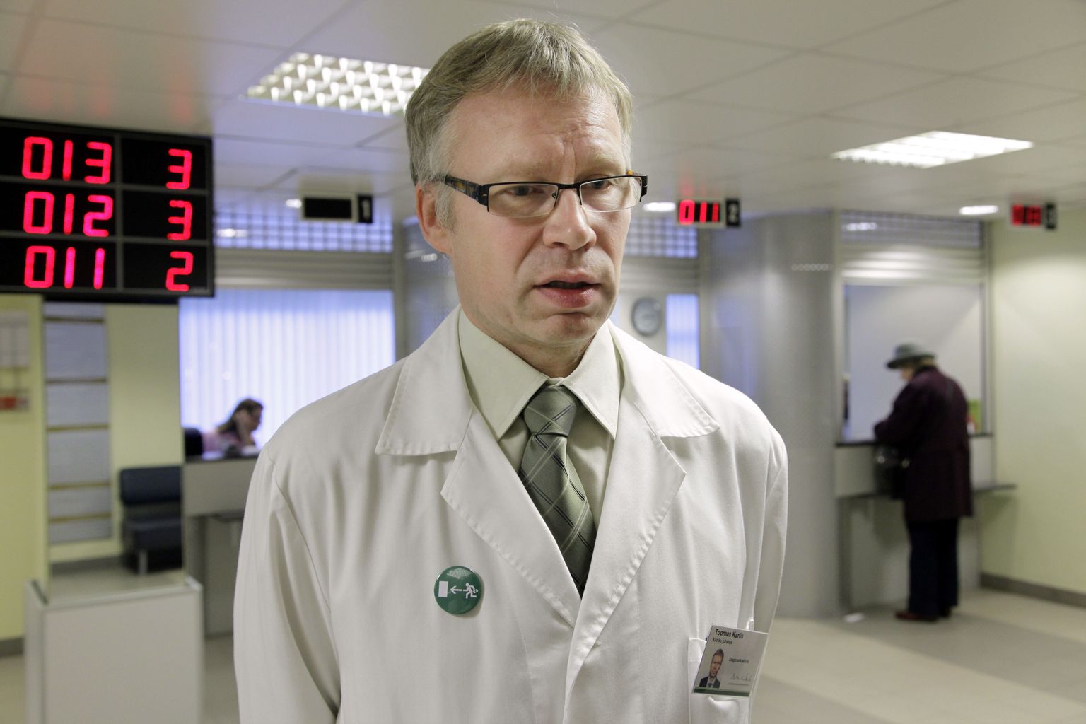 Ida-Tallinna keskhaigla diagnostikakliiniku juhataja Toomas Kariis.