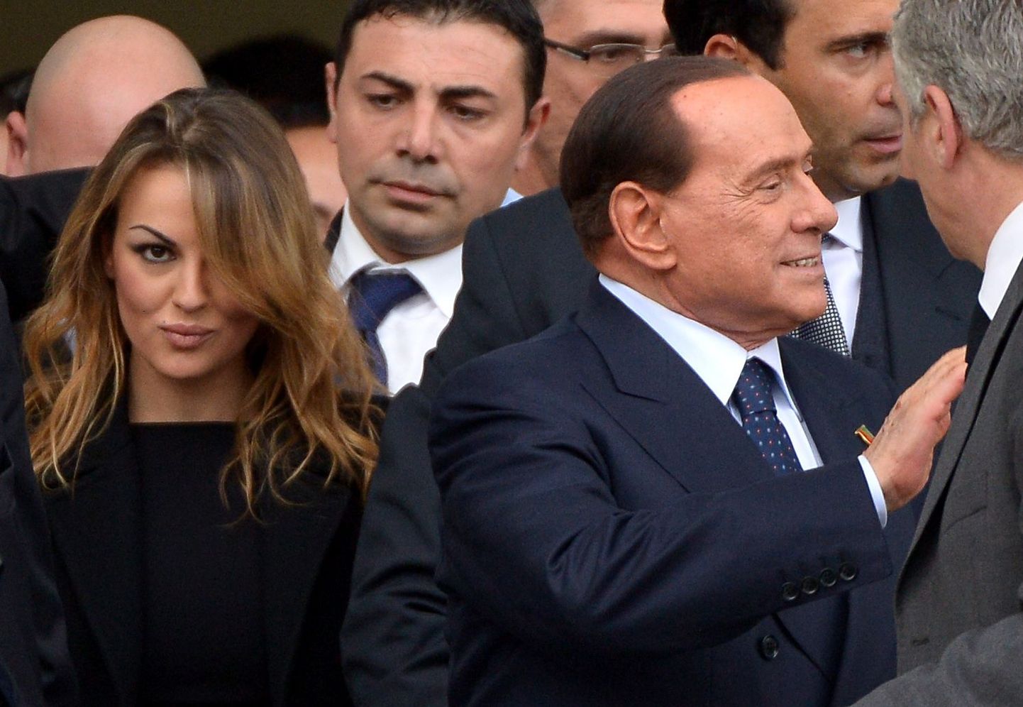 Itaalia endine peaminister Silvio Berlusconi ja tema kaaslanna Francesca Pascale.