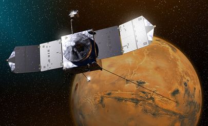 NASA Marsi-satelliit MAVEN. Foto: HANDOUT/AFP/Scanpix