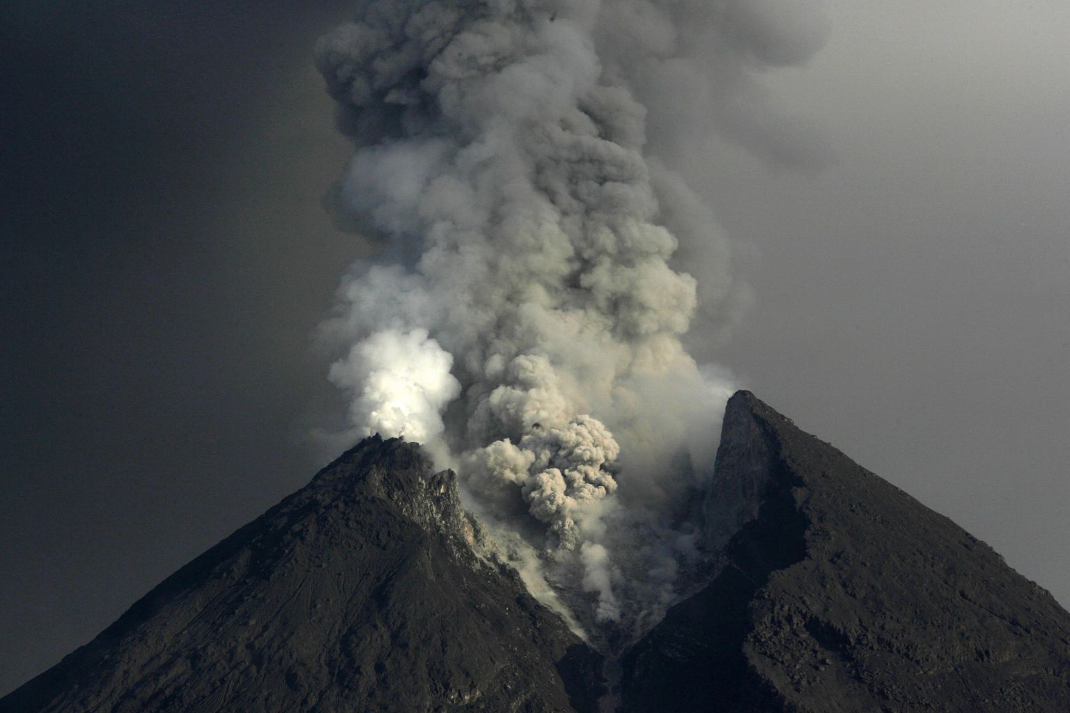 Merapi vulkaan.