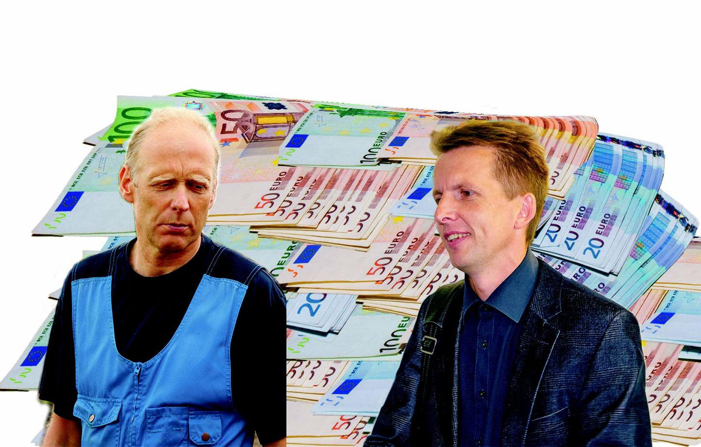 Sangaste vallas munaäriga tegelev Andres Puksov (vasakul) ja puiduettevõtja Kuldar Veere on uued nimed Eesti 500 rikkaima inimese pikas nimekirjas.