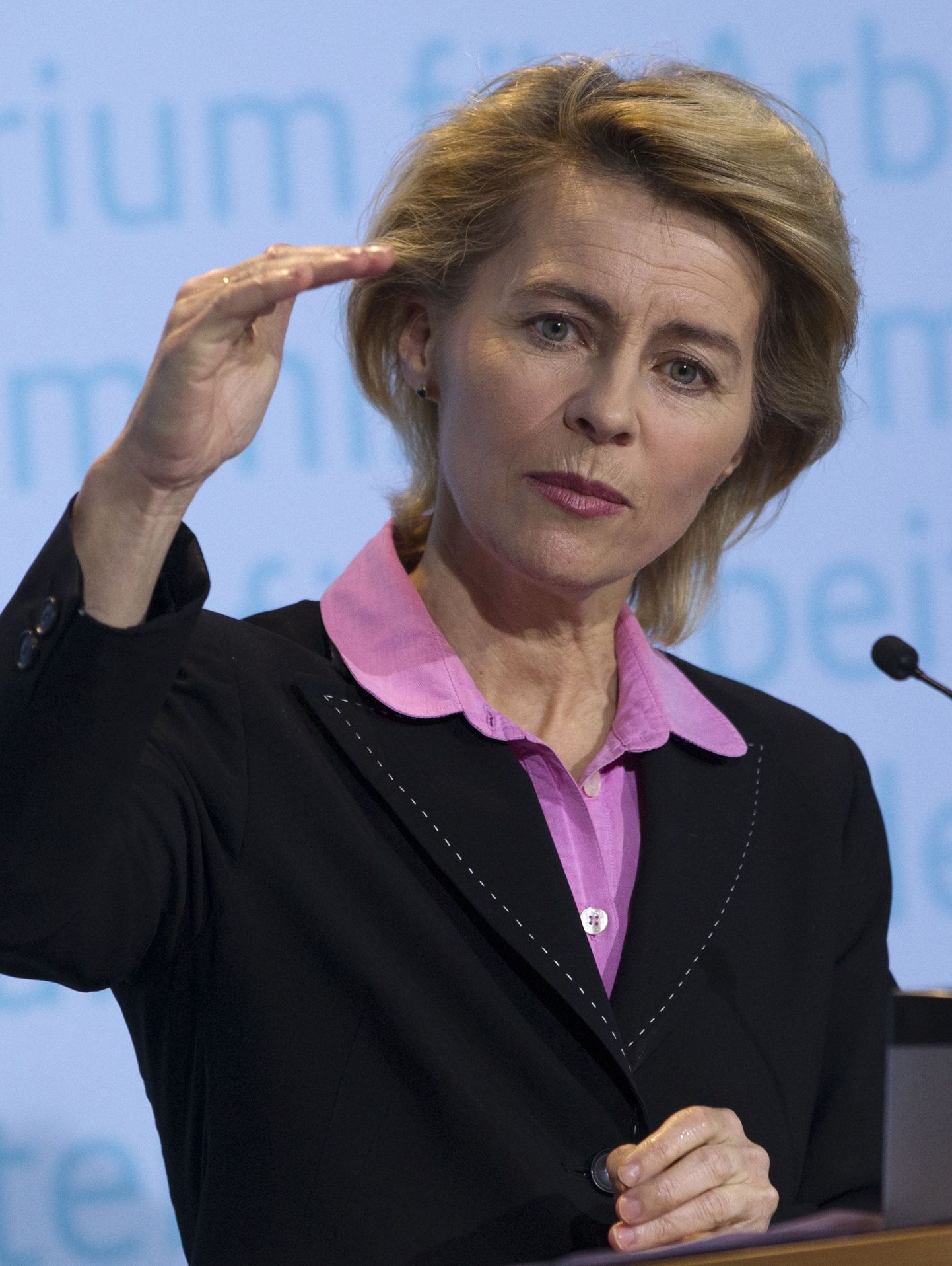 Saksamaa tööminister Ursula von der Leyen