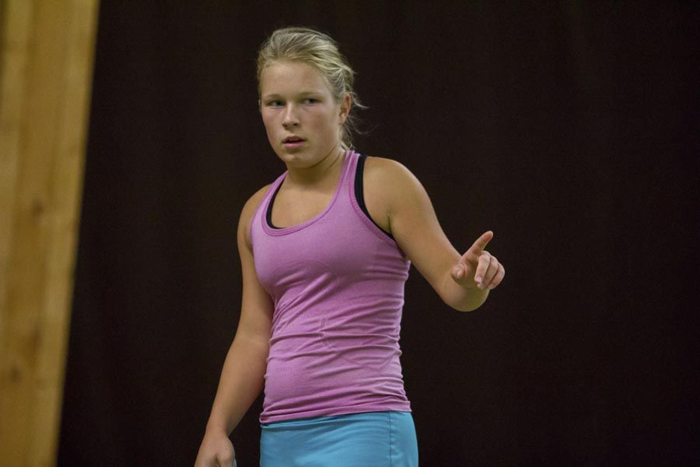 Tennisist Saara Orav sai Eesti noorte karikavõistlustel alla 16-aastaste tütarlaste seas nii üksik- kui paarismängus esikoha.