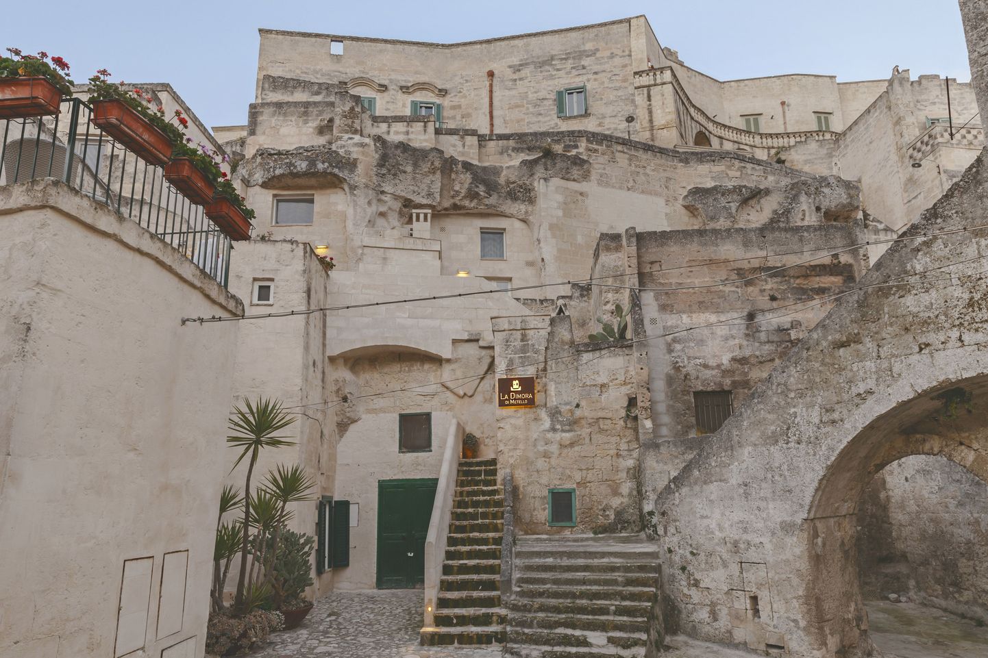 Kodud Matera linnas Lõuna-Itaalias.