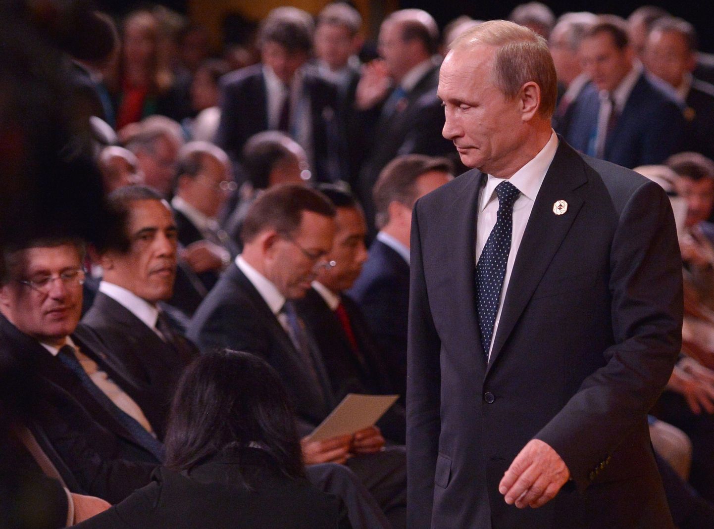 Владимир Путин на G20.