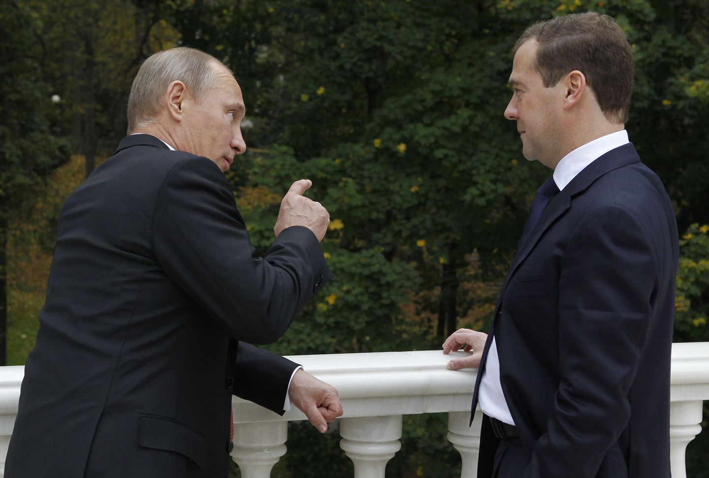 Venemaa president Vladimir Putin ja peaminister Dmitri Medvedev