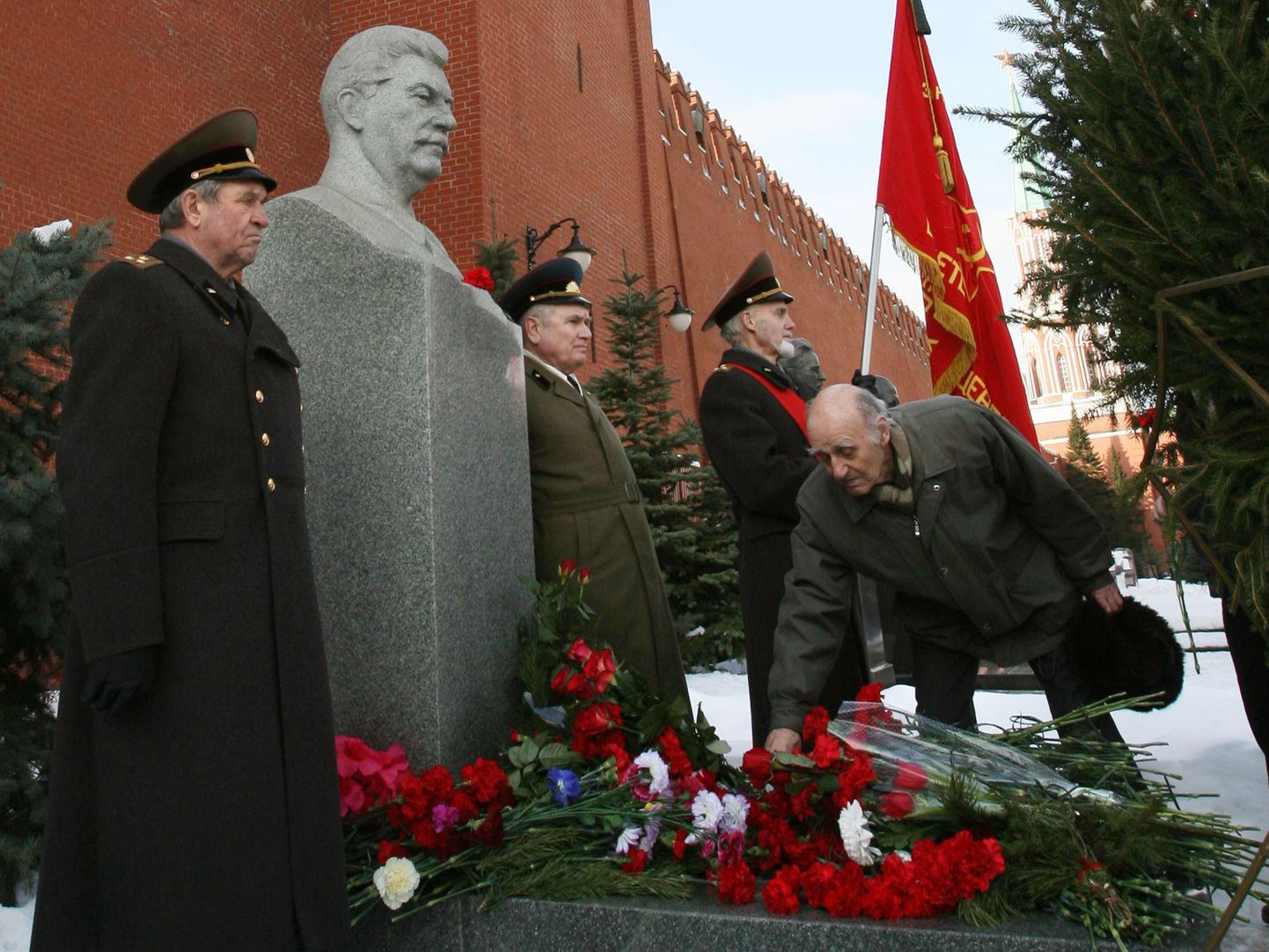 Jossif Stalini haud Kremli müüri juures