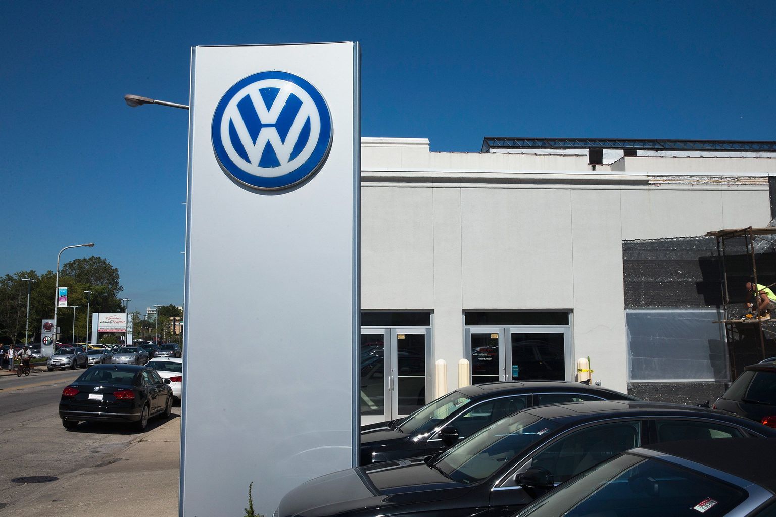 Представительство Volkswagen. Иллюстративный снимок.