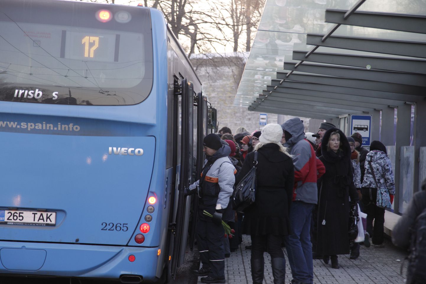 Vahel on Tallinna liinibussid väga täis.