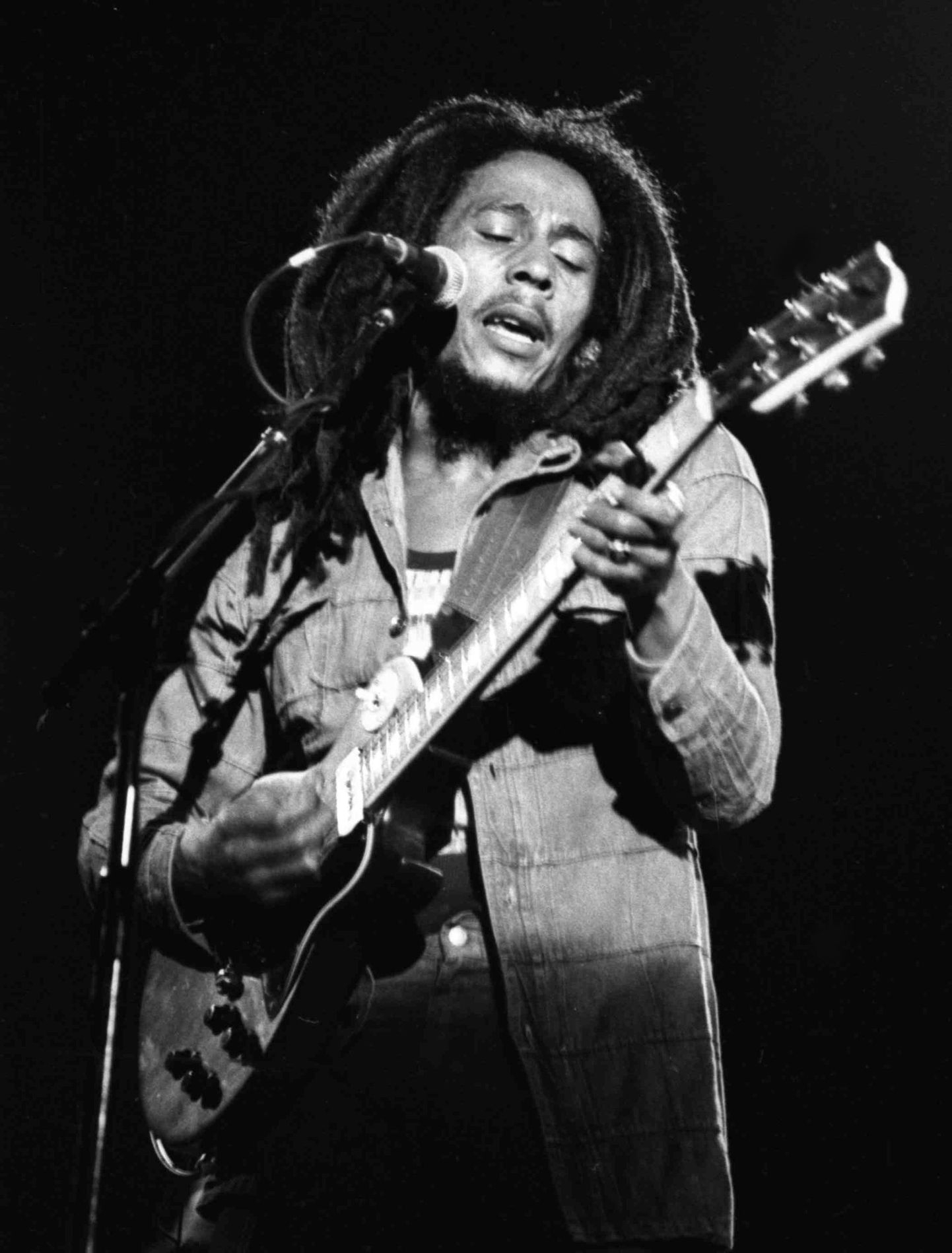 Reggae-legend Bob Marley.