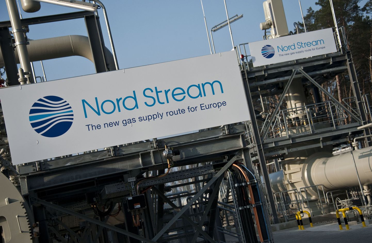 Nord Streami gaasiterminal Lubminis Saksamaal.