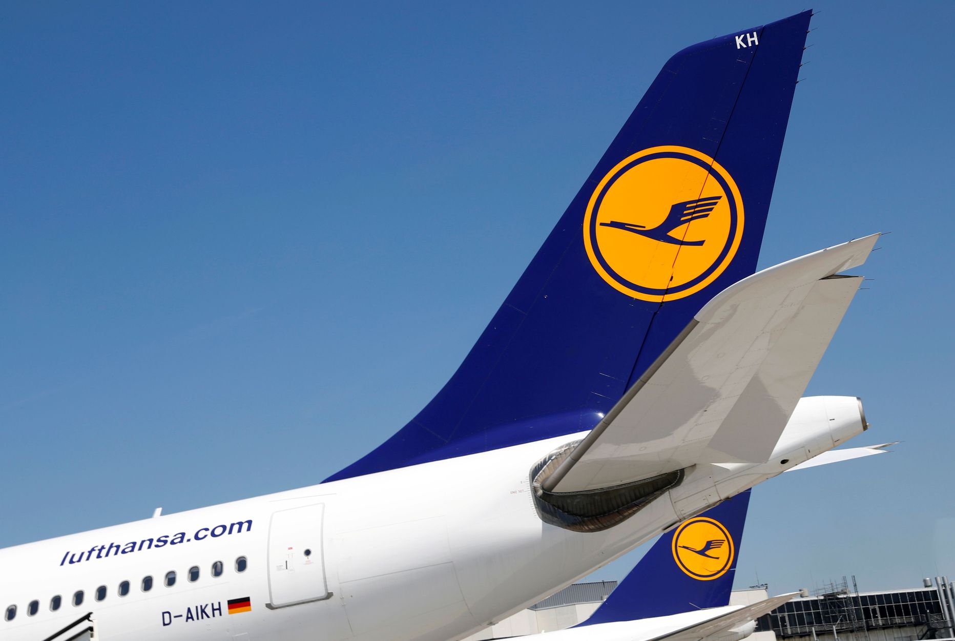 Lufthansa lennuk.