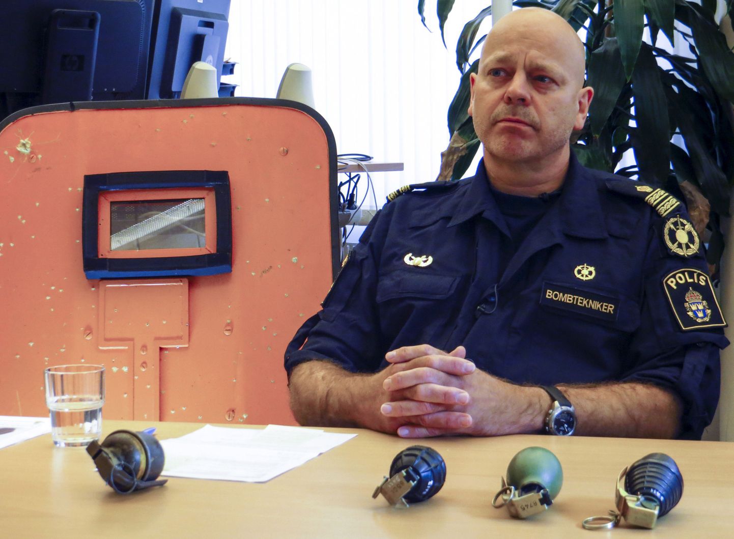 Malmö politsei pommiüksuse juht Göran Mansson