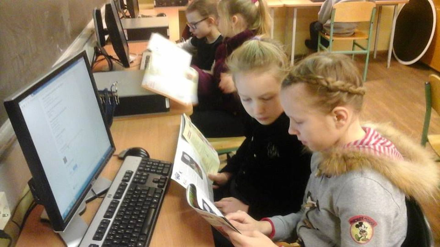 Pärnu Vanalinna kooli õpilased võistlesid taas Tähekese ja Hea Lapse e-viktoriinil.
