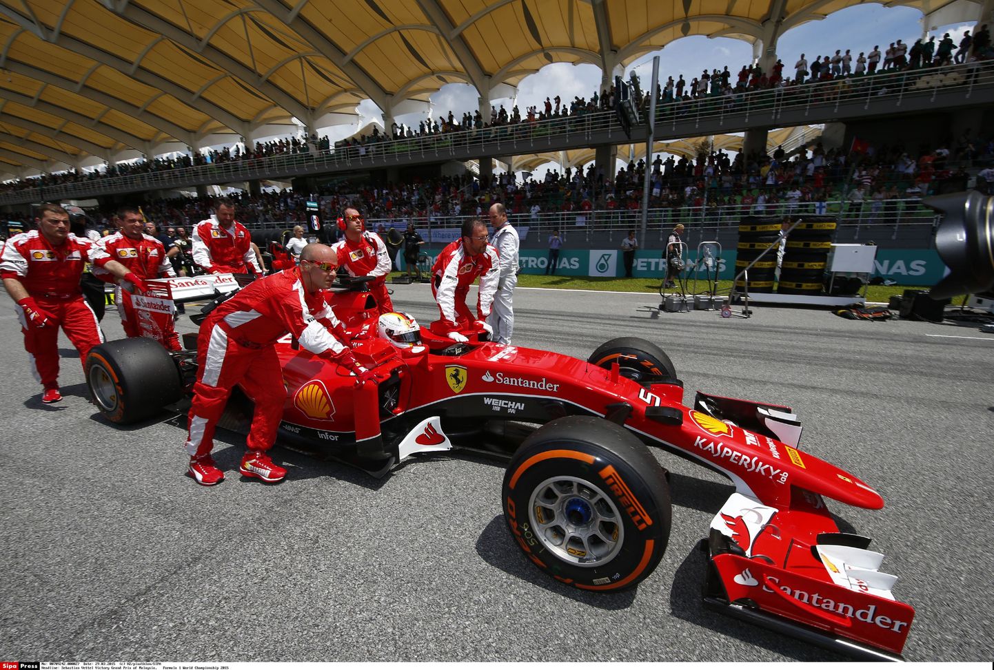 Sebastian Vettel Malaisias.