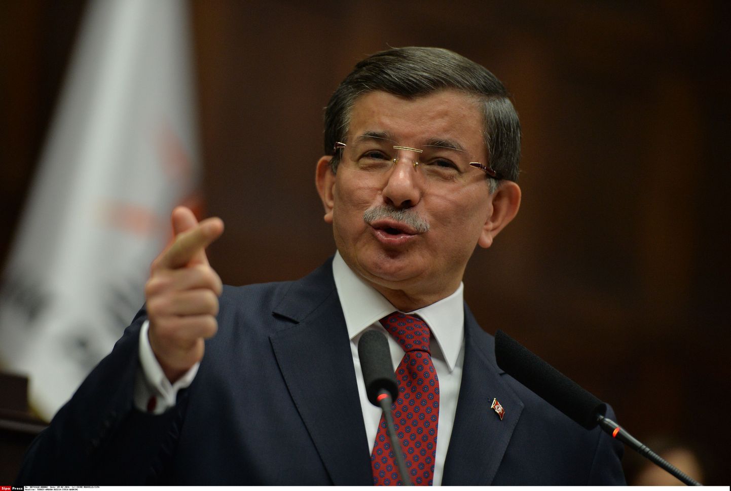 Türgi peaminister Ahmet  Davutoğlu.