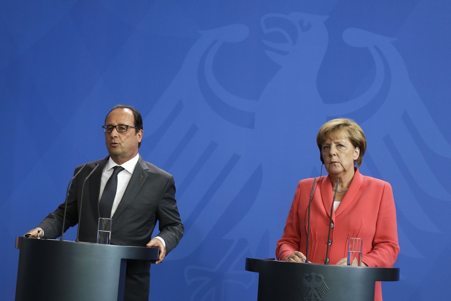 Merkel ja Hollande