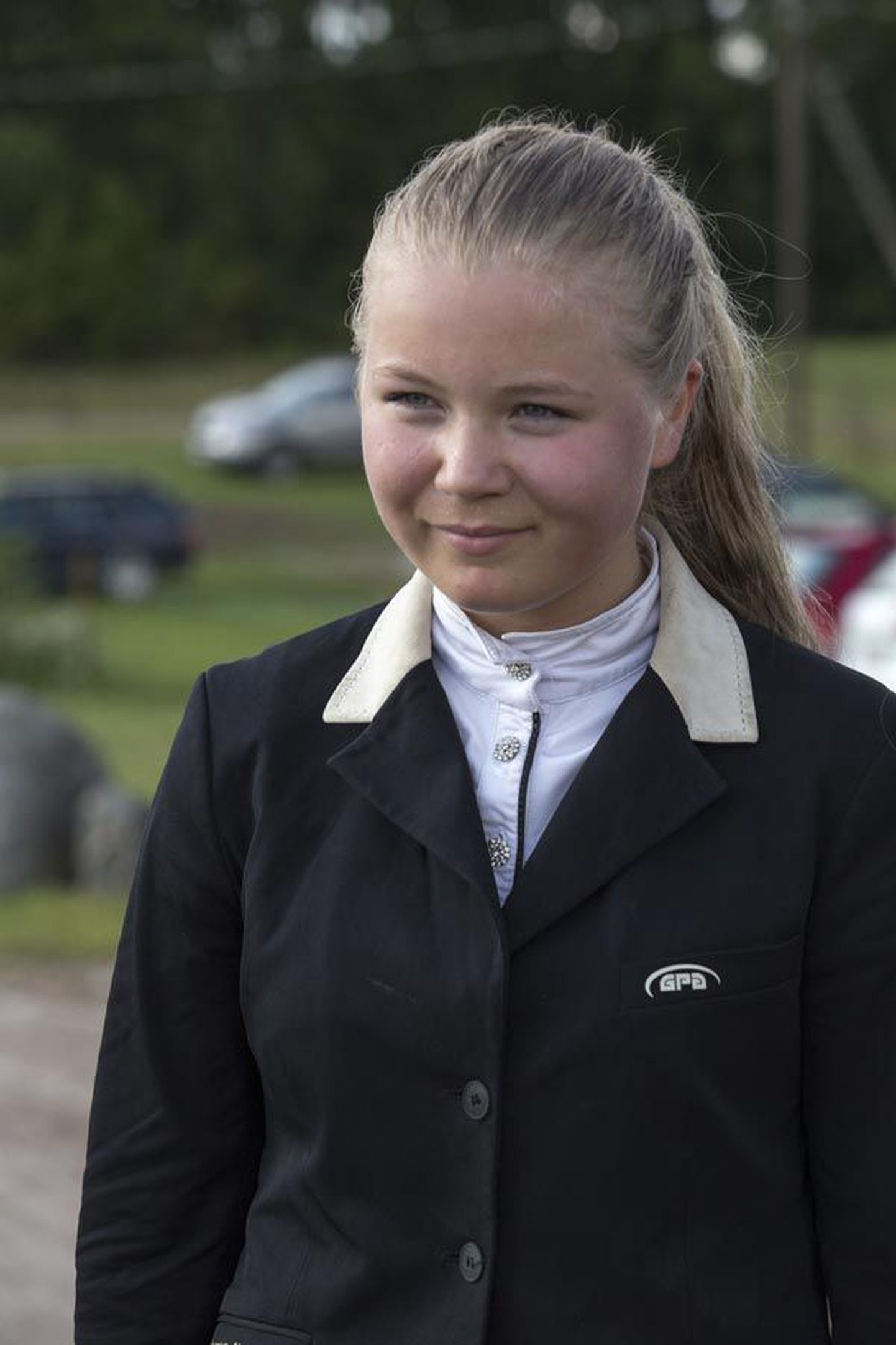 Berit Lehtsaar on tulnud kahel aastal Eesti noorte takistussõidu meistriks.