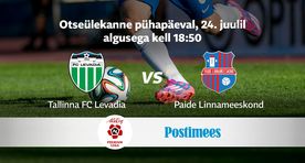 Postimehe otsepilt: Levadia hävitas Paide koguni 7:1
