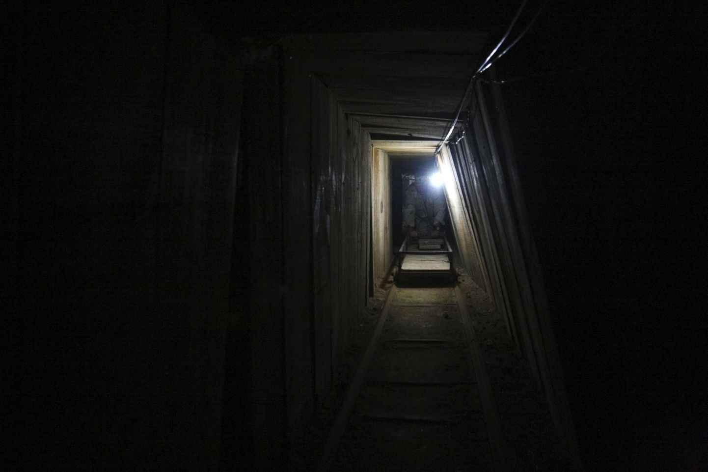 12. augustil Tijuanast leitud lõpetamata tunnel.