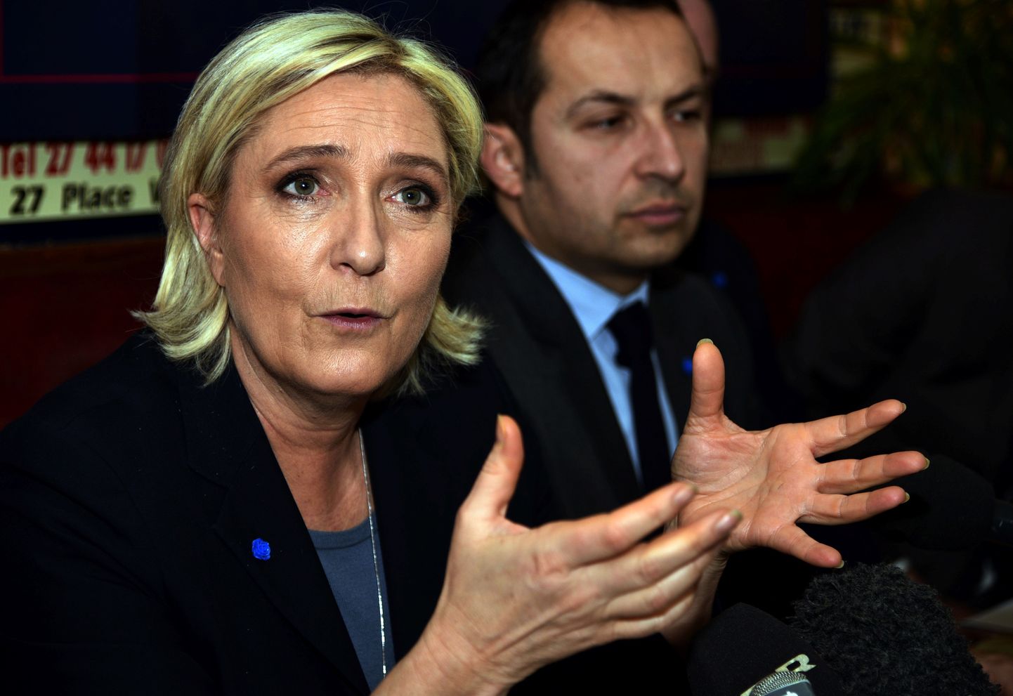 Marine Le Pen on veendunud, et kampaania tema vastu on korraldanud poliitilised konkurendid.