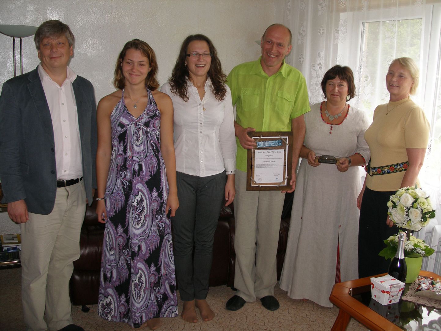 Valgamaa Kogukonna pärl 2012: perekond Valner.