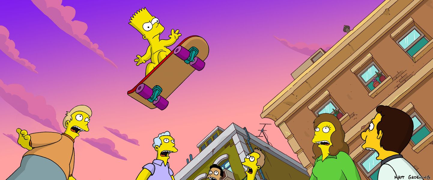Bart Simpson on ilmselt maailma üks kuulsamaid rulatajaid