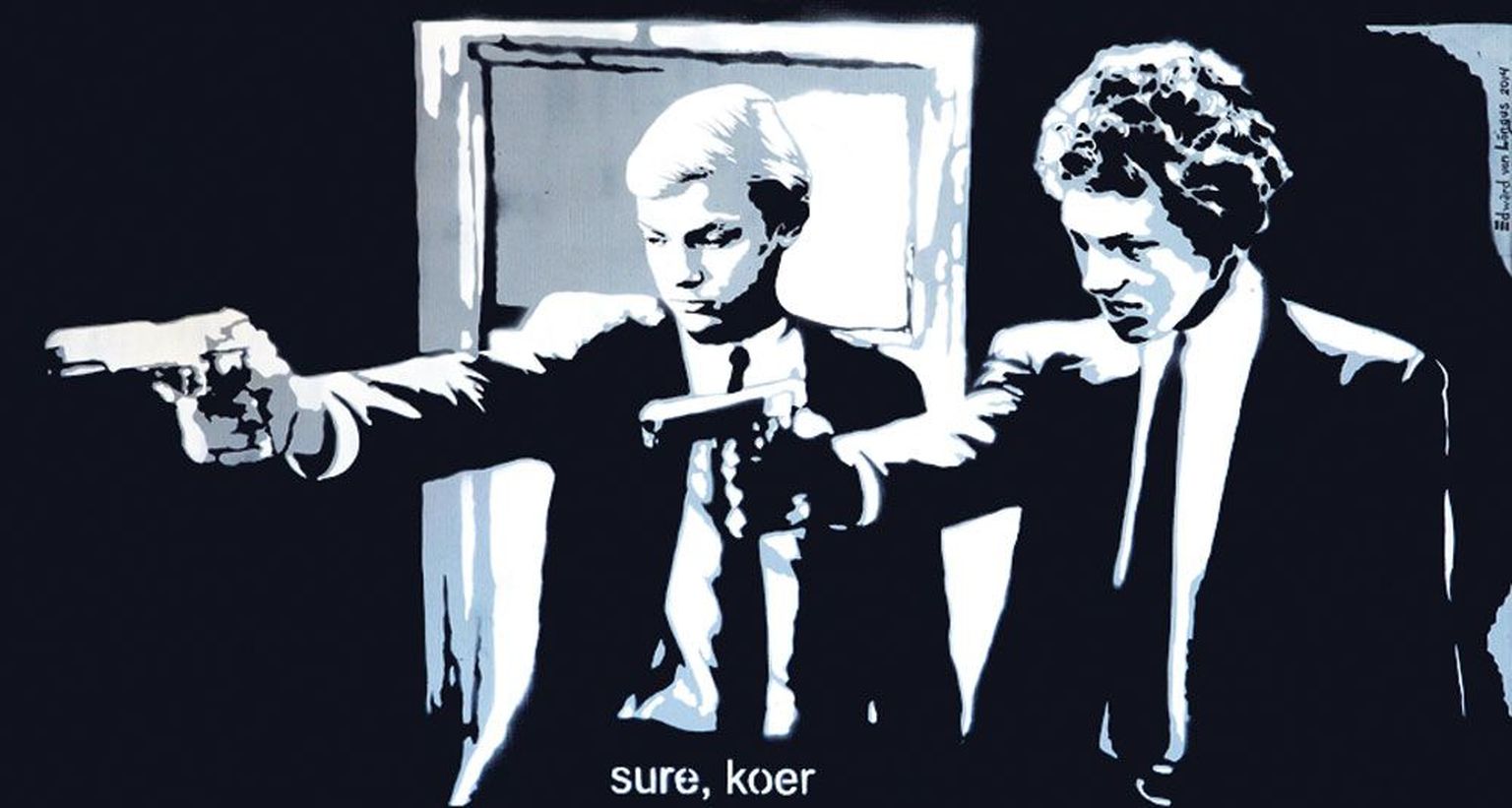 Edward von Lõnguse teos «Sure, koer!».