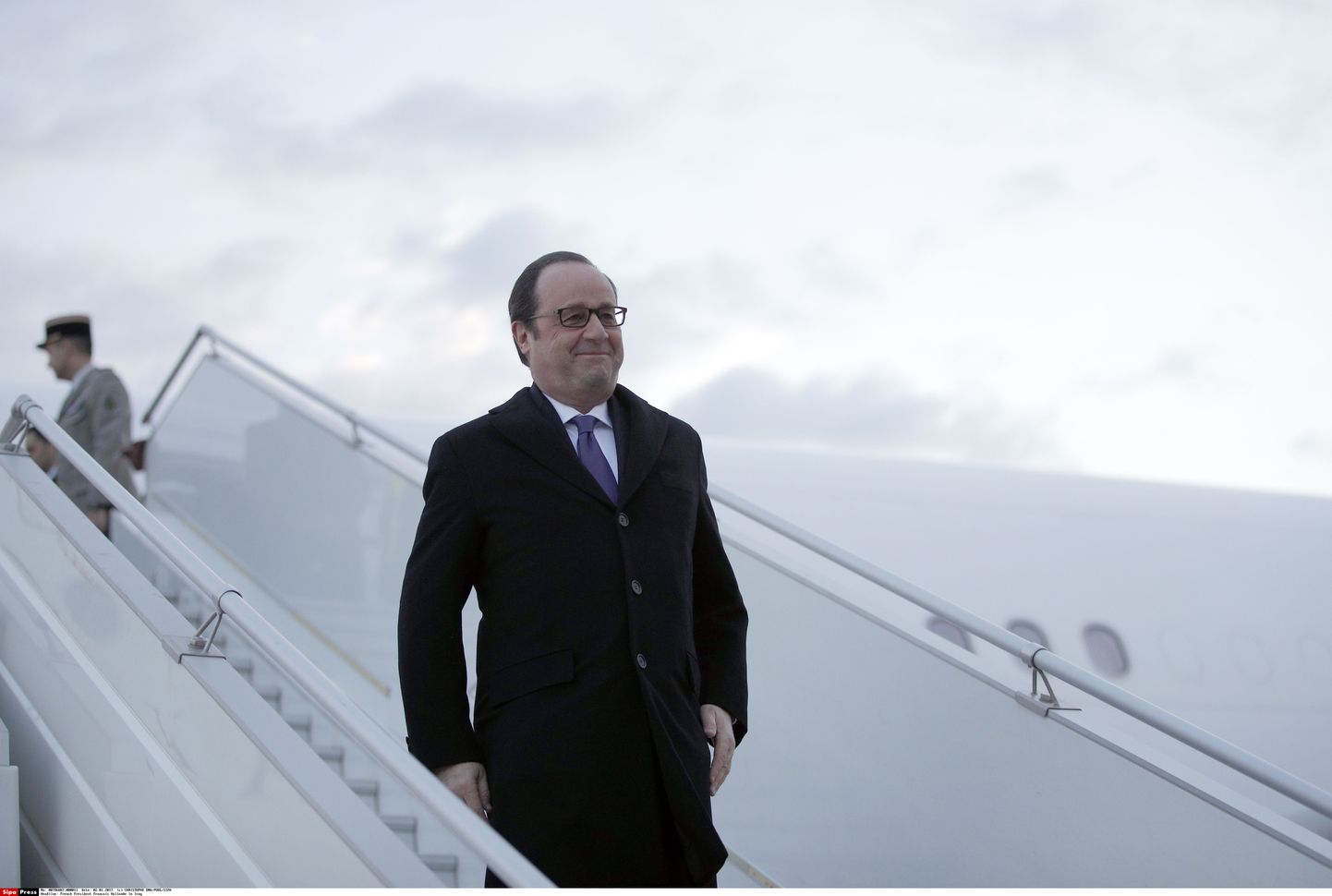 François Hollande Bagdadi saabumas.