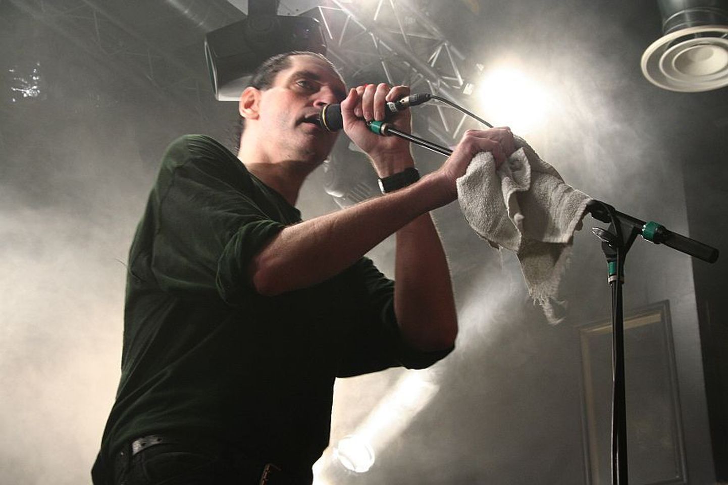 Type O Negative'i laulja Peter Steele 2007. aastal Eestis