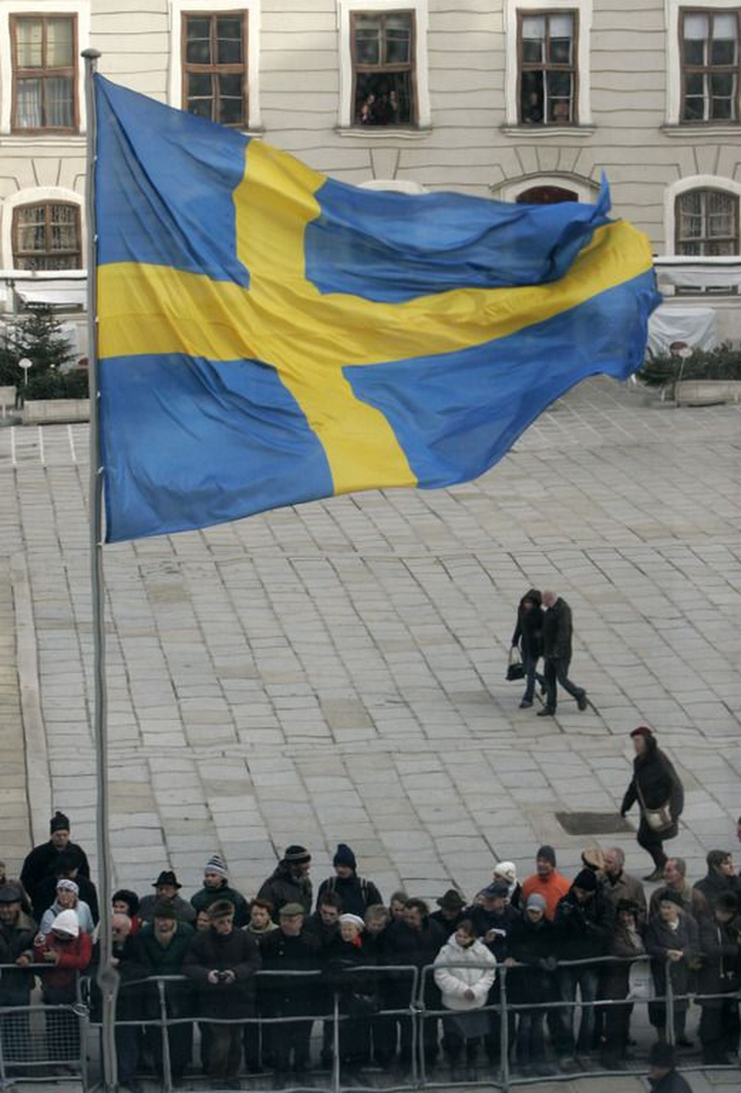 Флаг Швеции. Иллюстративное фото.