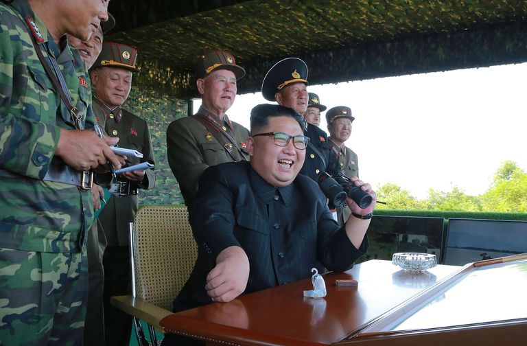 Põhja-Korea liider Kim Jong-un. Foto: STR/AFP/Scanpix
