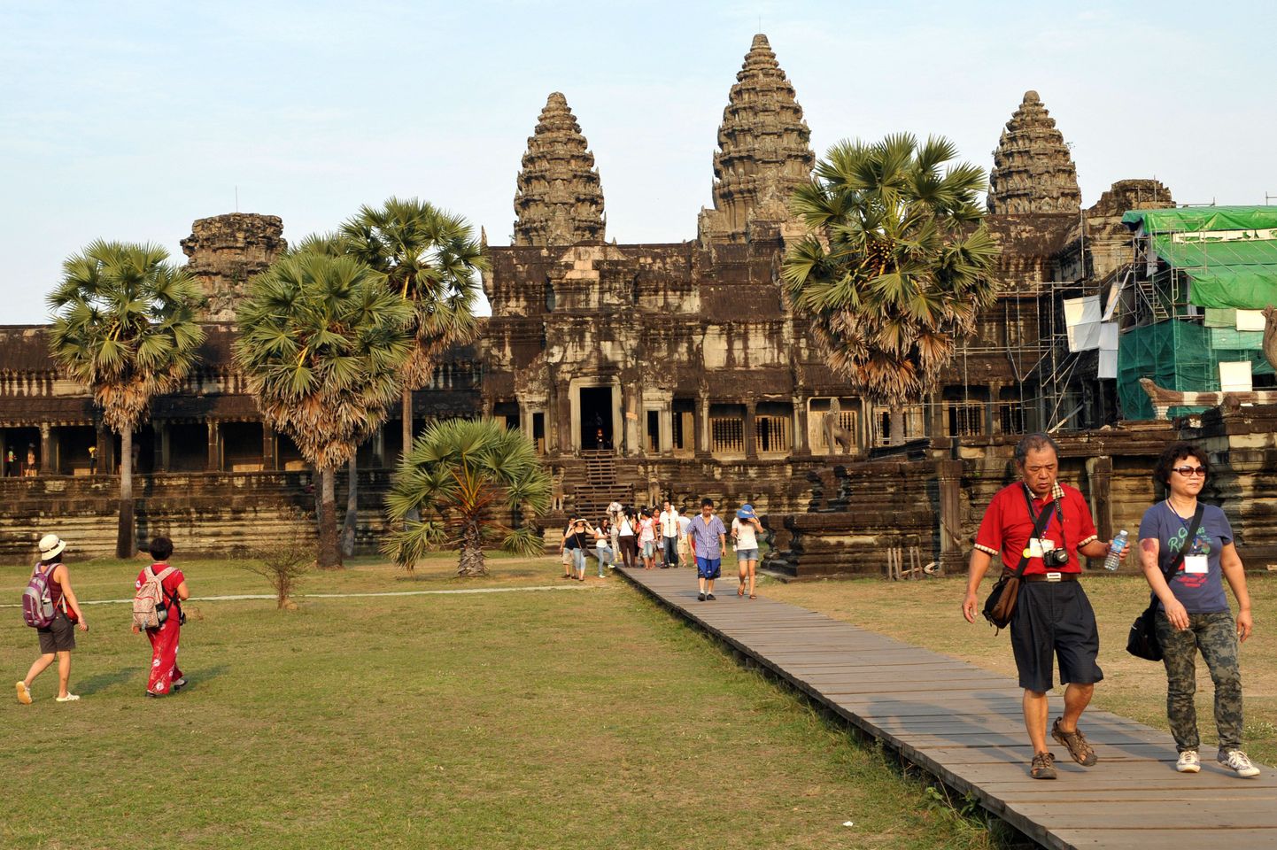 Angkor Wati templikompleks Kambodžas
