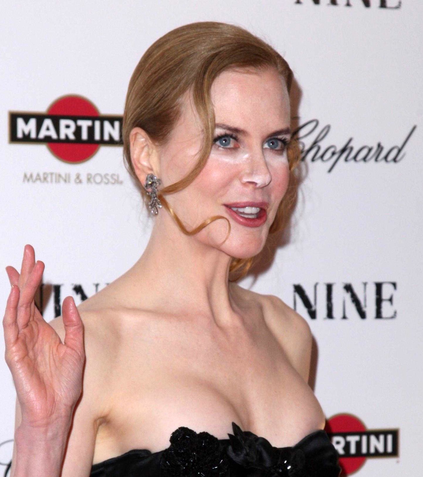 Nicole Kidman filmi "Nine" esilinastusel
