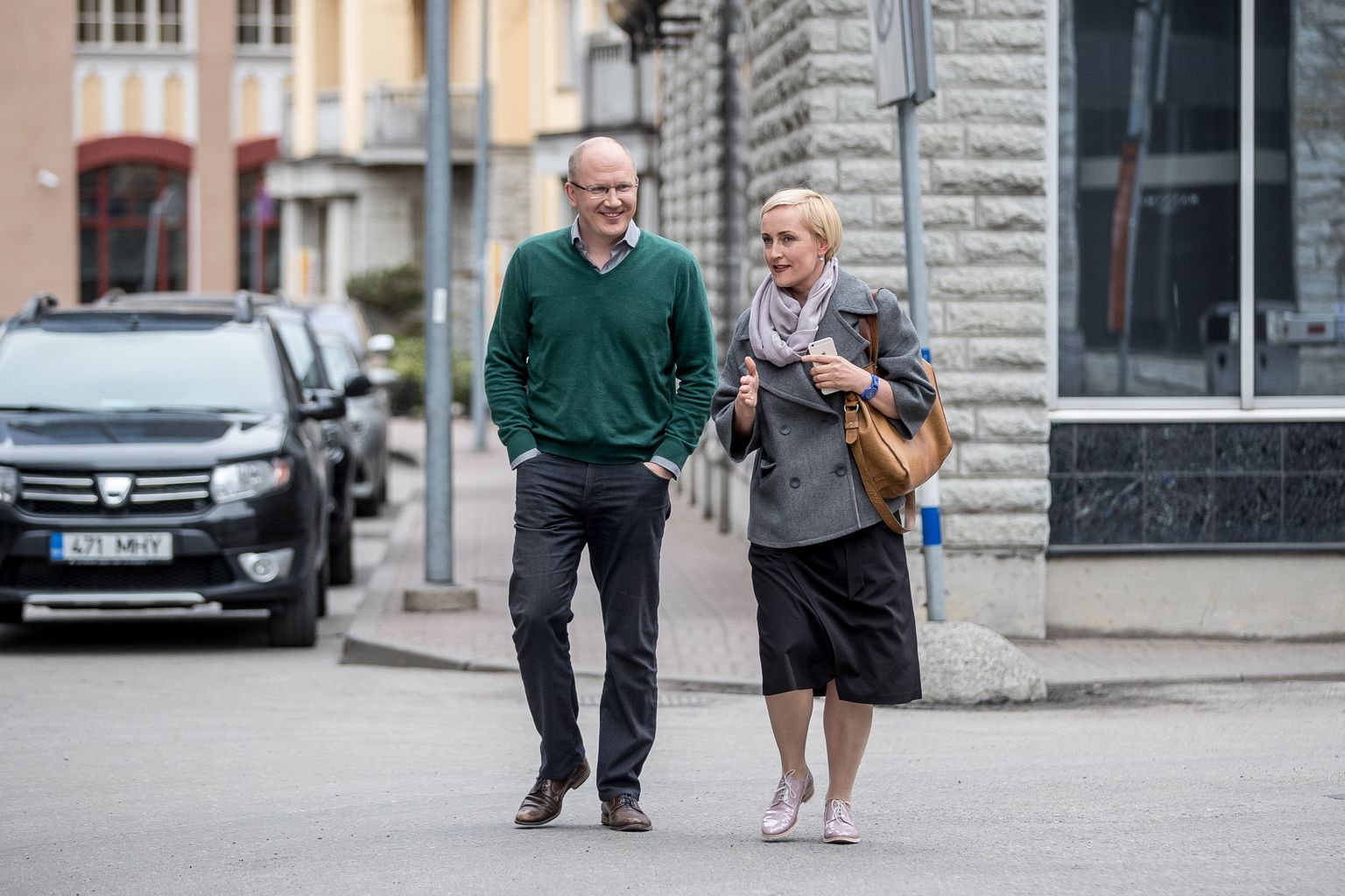 Eesti 200 tugitalad Kristina Kallas ja Priit Alamäe.