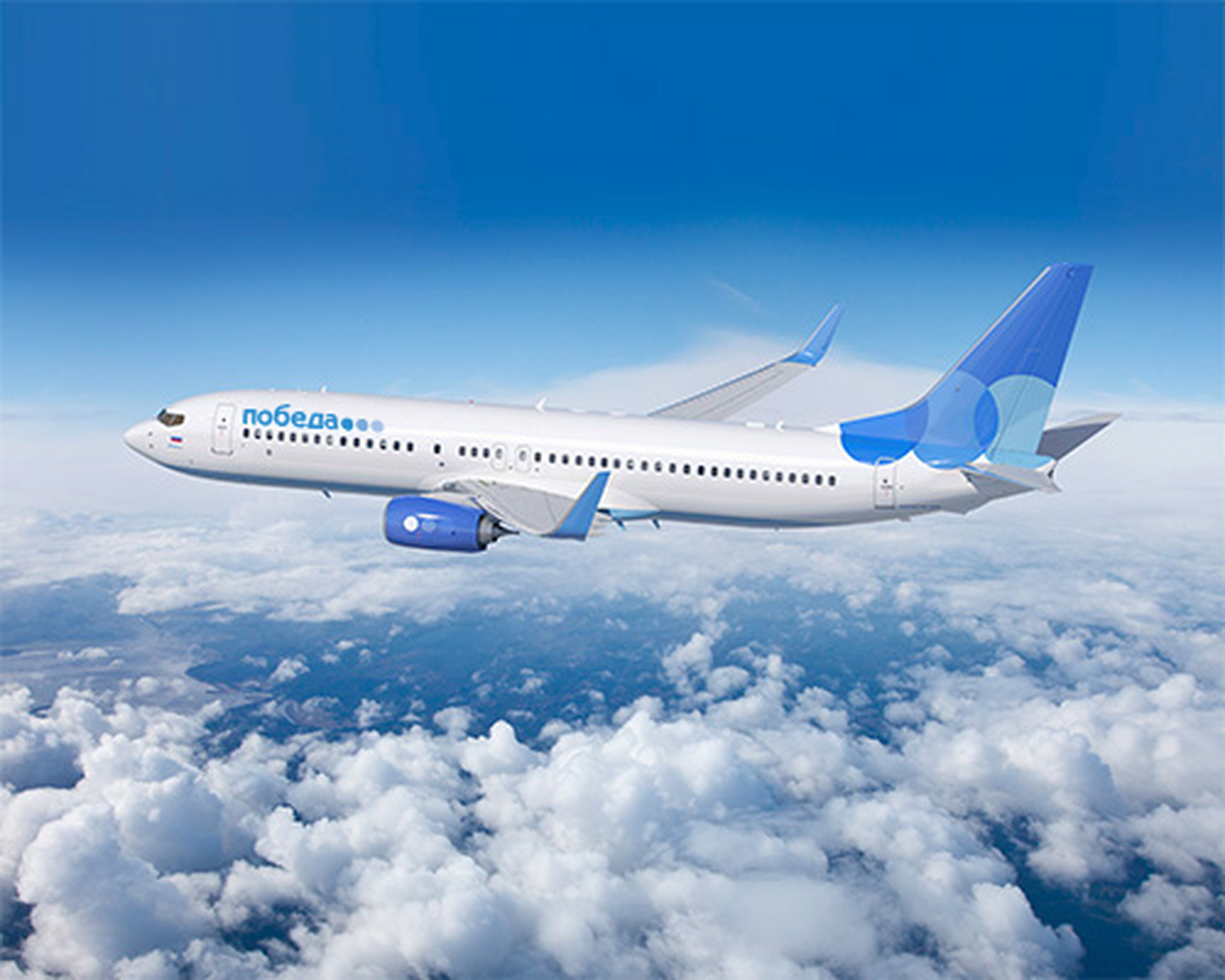 Pobeda lennukite park koosneb uutest Boeing 737-800 Next-Generation (NG) lennukeist.