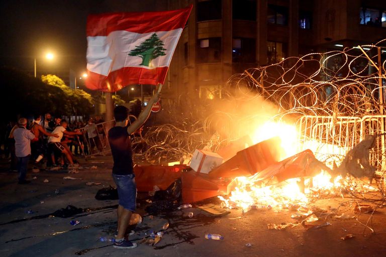 Rahutused Liibanoni tänavatel