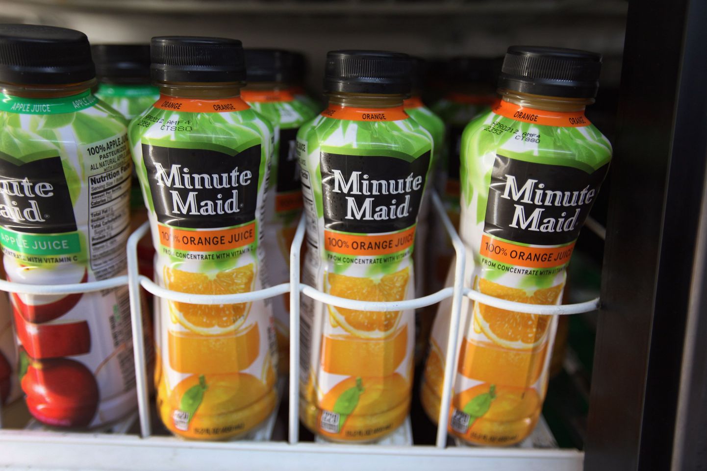 Coca-Cola Co valmistatav Minute Maid apelsinimahl.