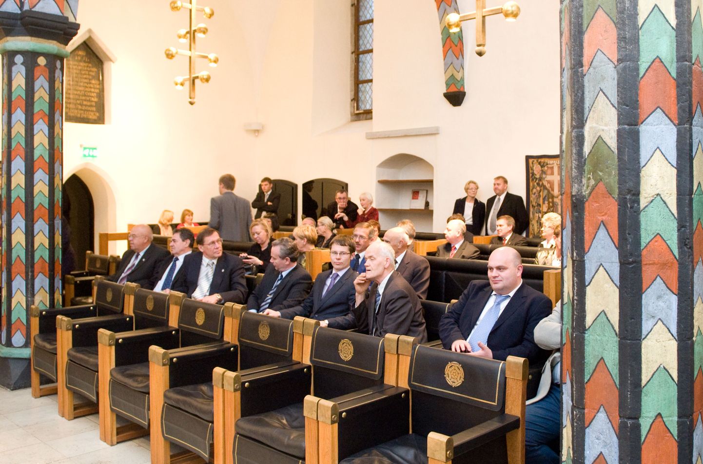 Tallinna linnavolikogu viimane istung Raekojas.