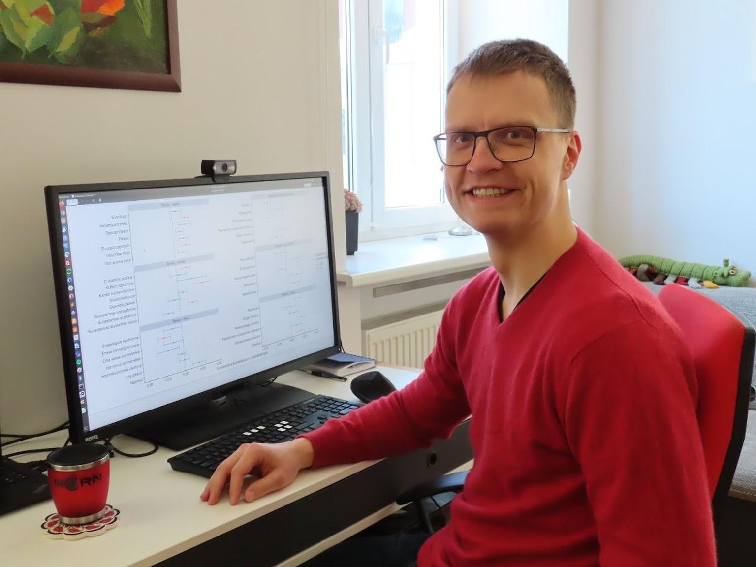 Tartu ülikooli psühholoogiainstituudi teadur Uku Vainik.