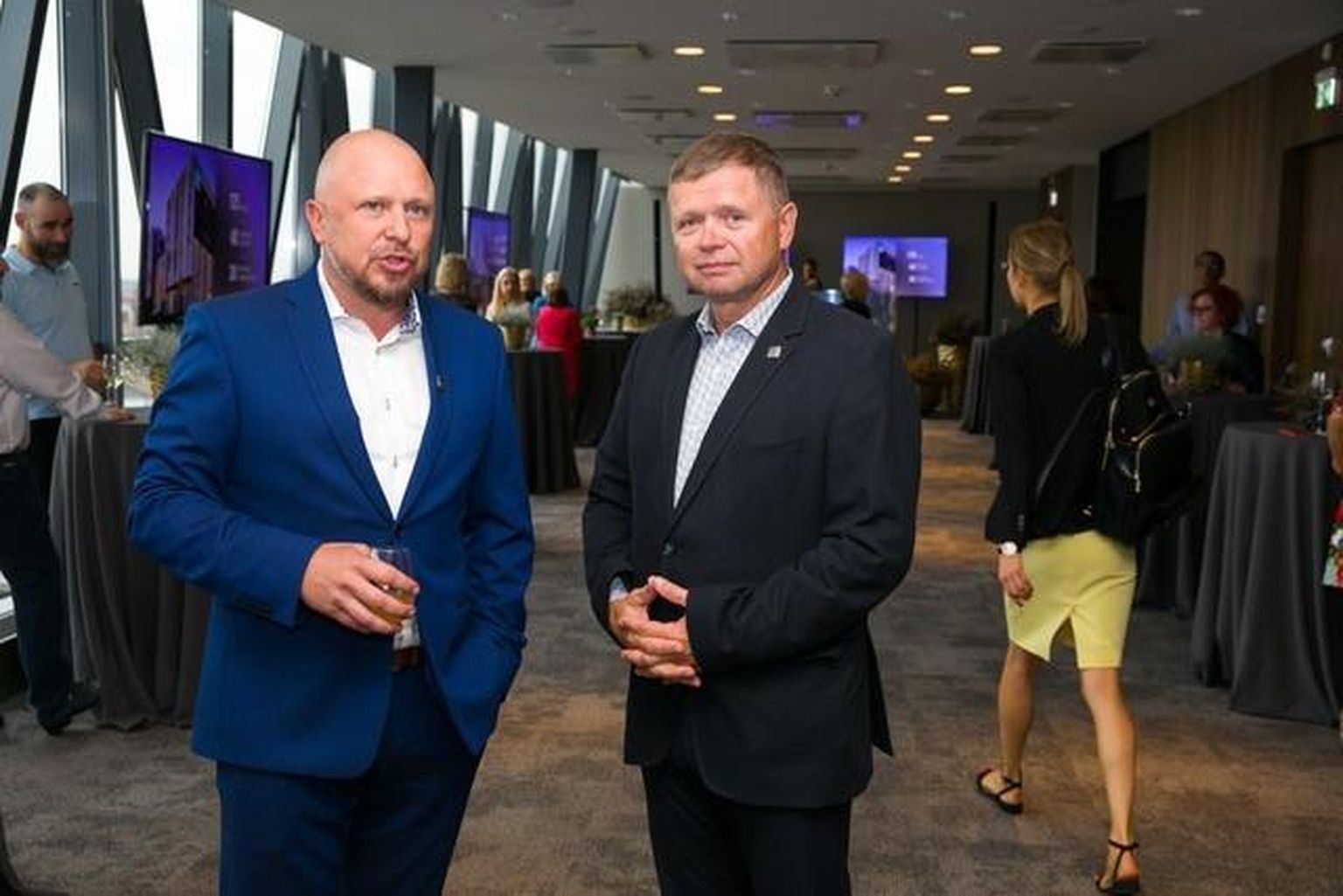 Tauri ja Tarmo Sumberg Riias uue hotelli avamisel. Kevadel plaanivad vennad avada uue projekti Poolas Szczecinis.