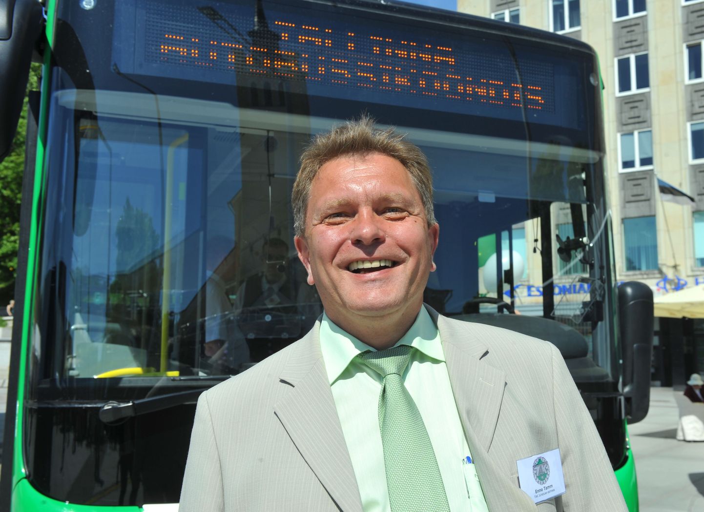 Tallinna Autobussikoondise juhatuse esimees Enno Tamm.