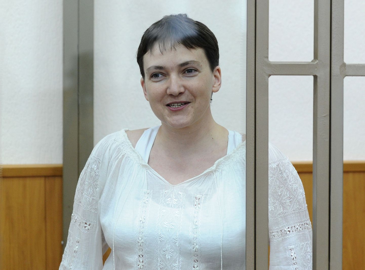 Vene sõjaväepiloot Nadja Savtšenko täna Rostovi kohtus.