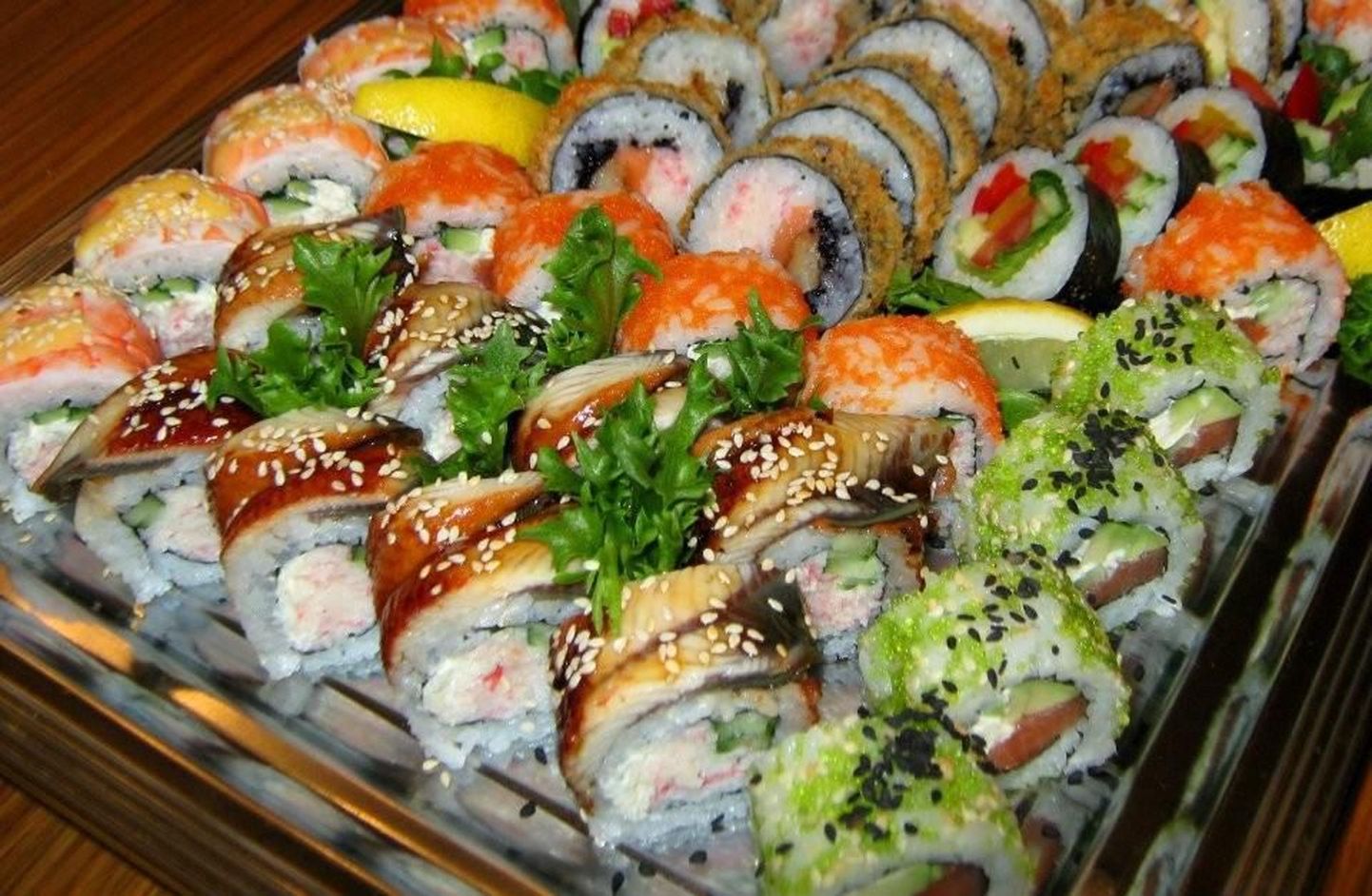 Kvaliteetsest toorainest tehtud sushi võib 40 aasta pärast otsa saada.