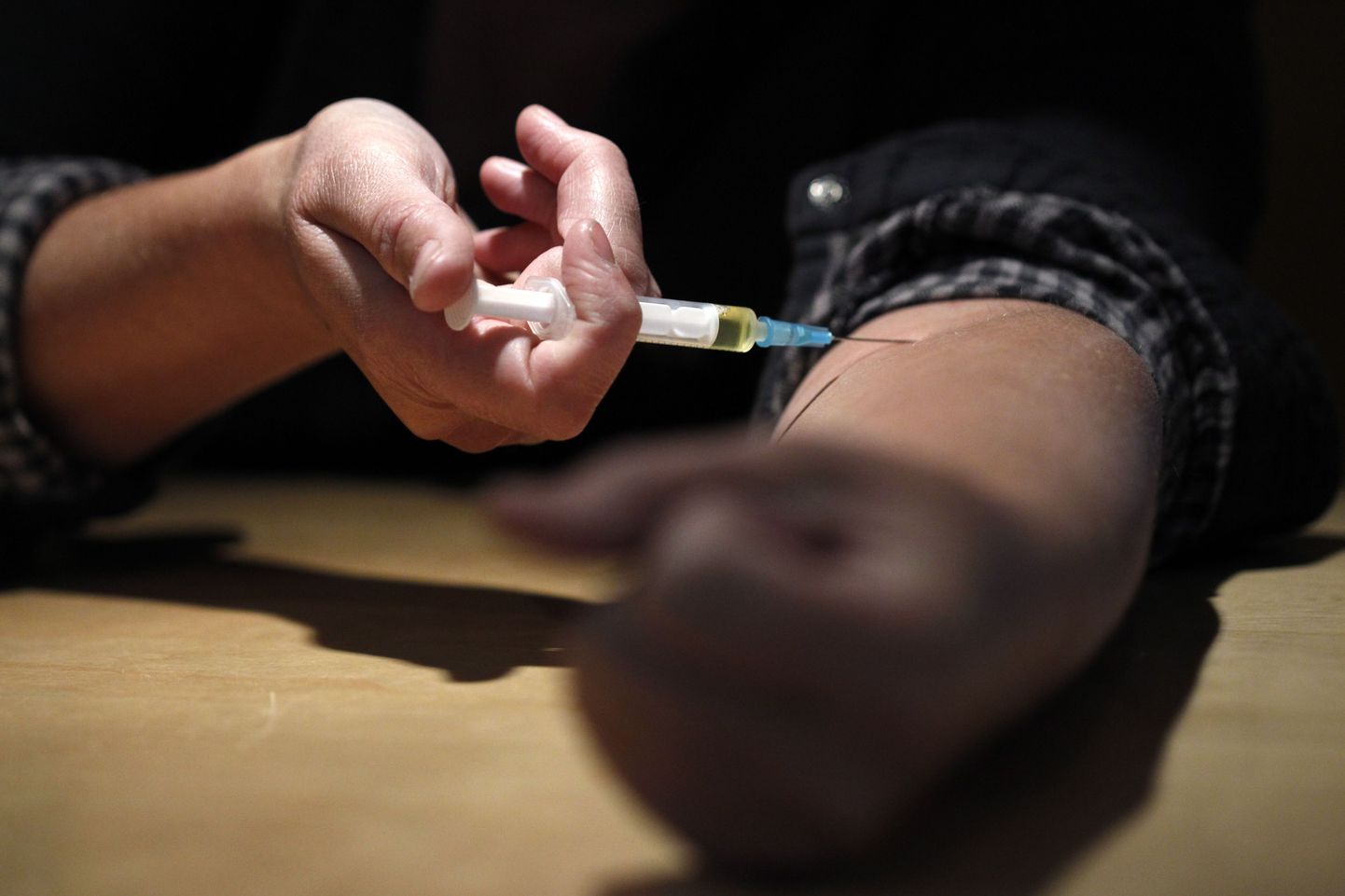Taanis saavad narkomaanid minna turvalisse kohta end süstima.