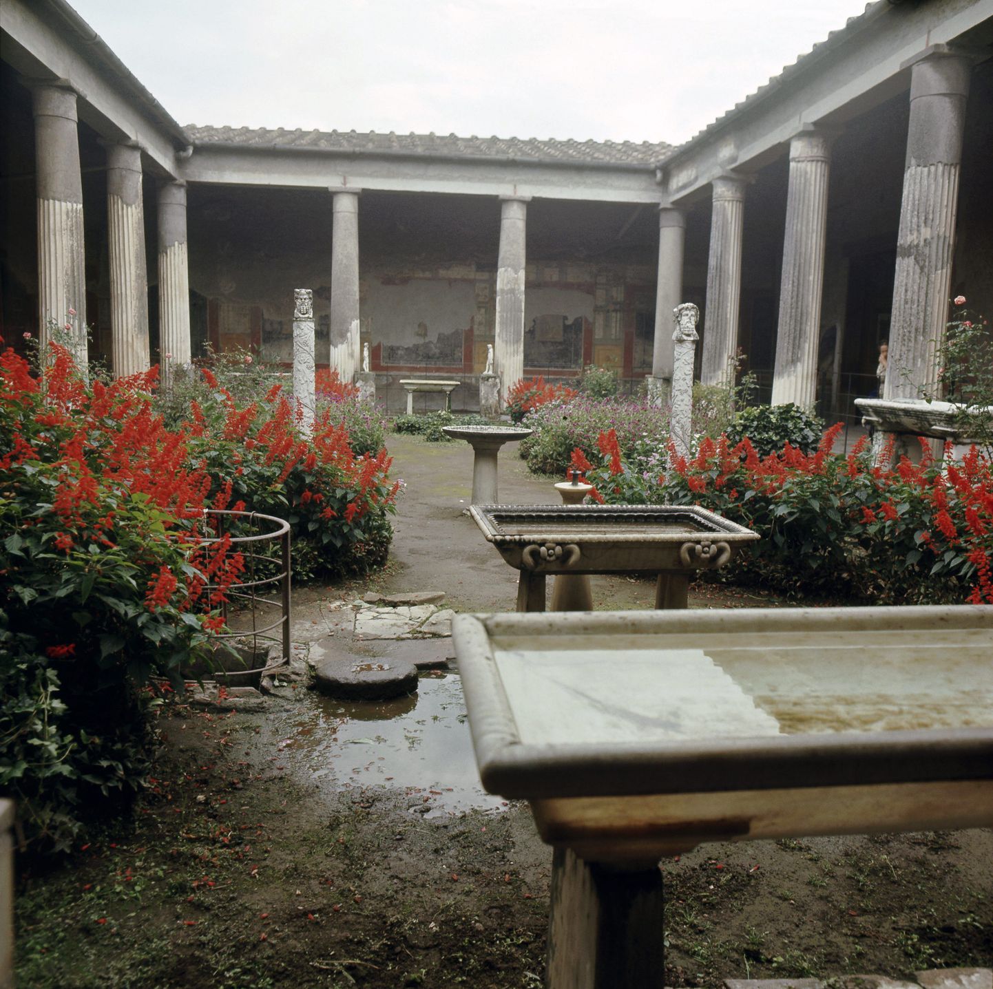 Pompeii. Niinimetatud Vetti maja