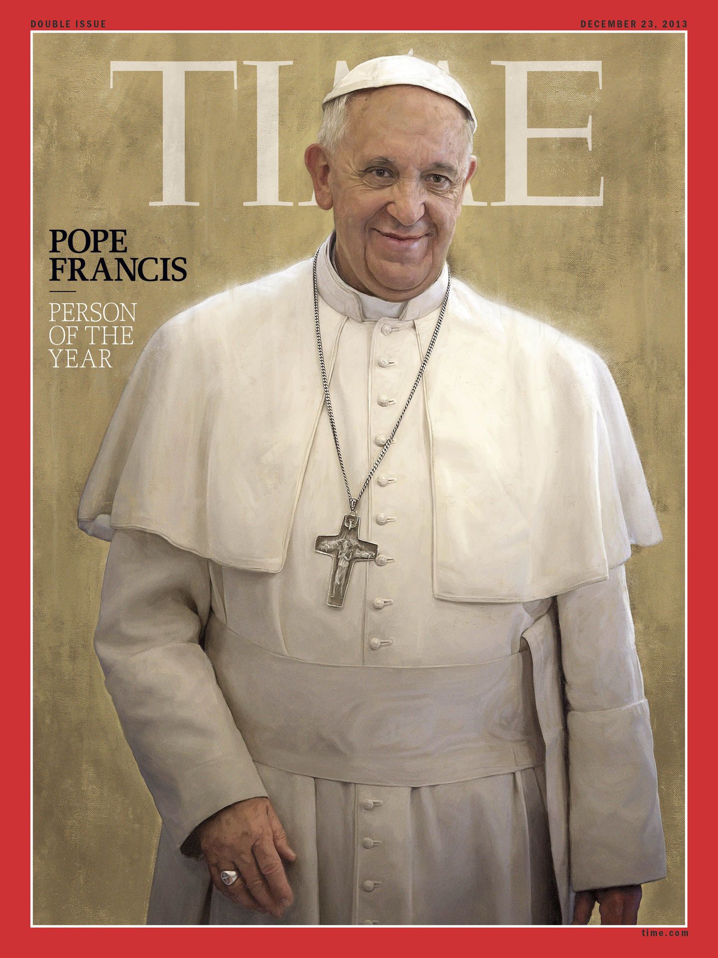 Time valis aasta inimeseks paavst Franciscuse