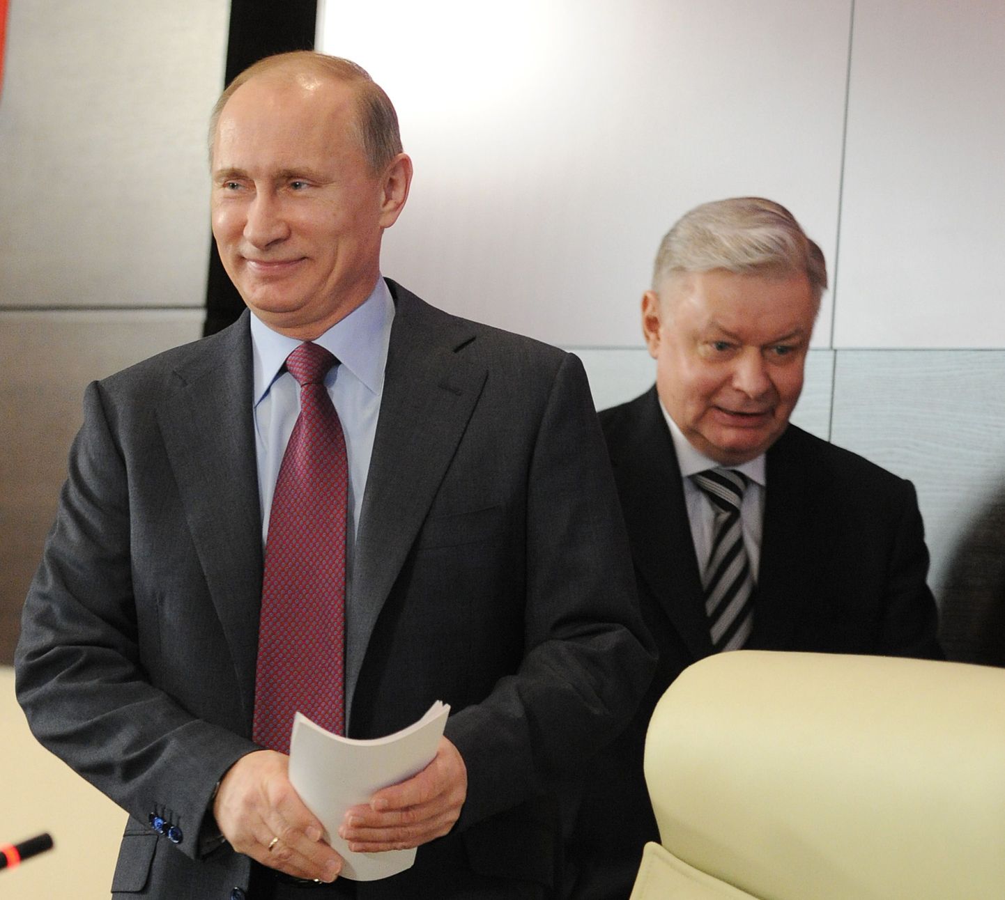 Vladimir Putin ja Konstantin Romodanovski (tagaplaanil).