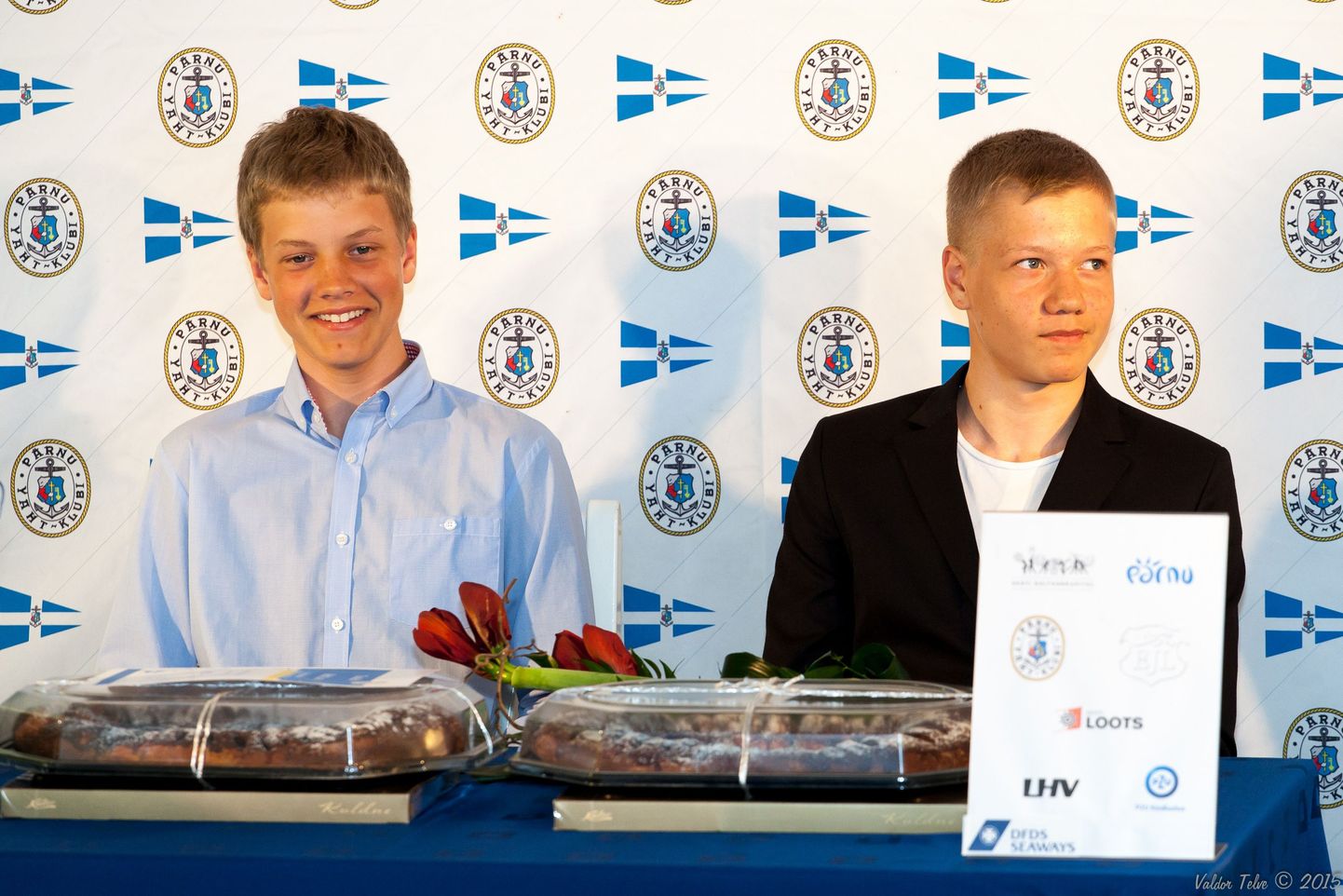 Meistrikulla võitnud Keith Luur (vasakul) ja Rasmus Maalinn.