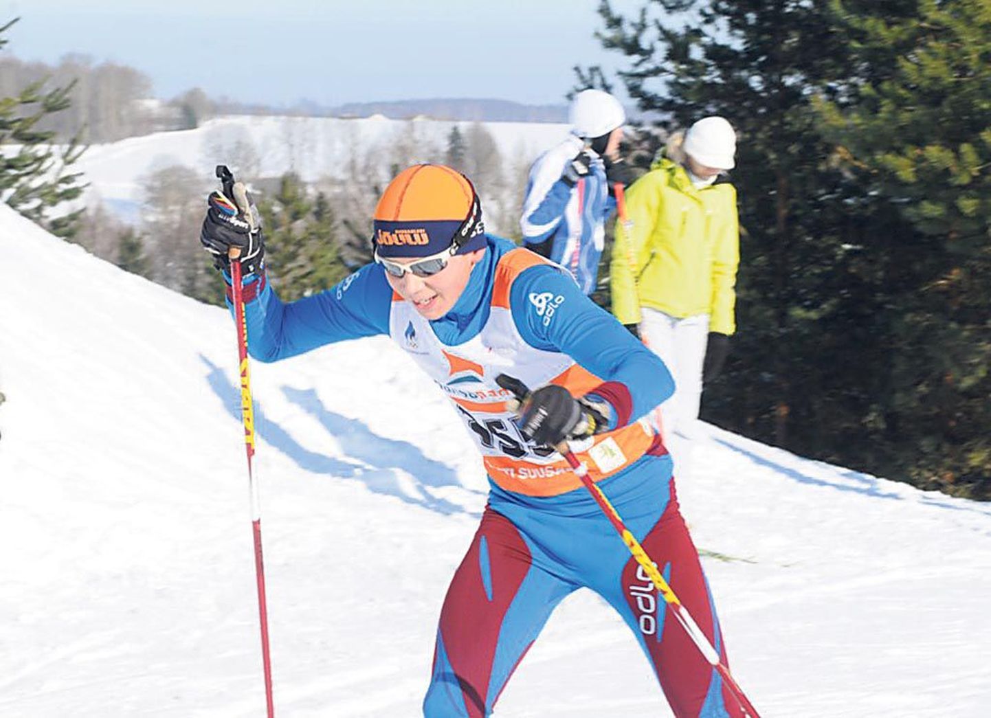 Jõulu klubi suusataja Taavi Valter Taveter sai Euroopa noorte olümpiapäevadel sprindis 53. koha.